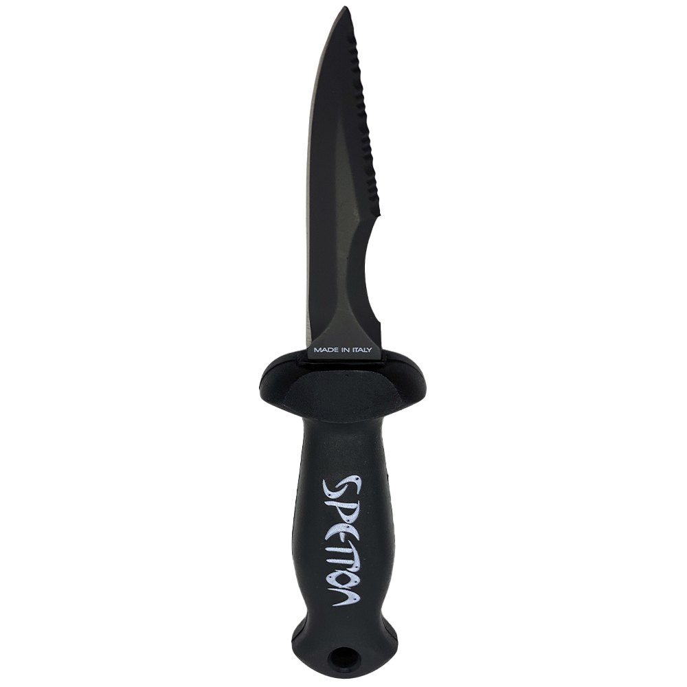 Spetton Small Black Blade Knife Schwarz von Spetton