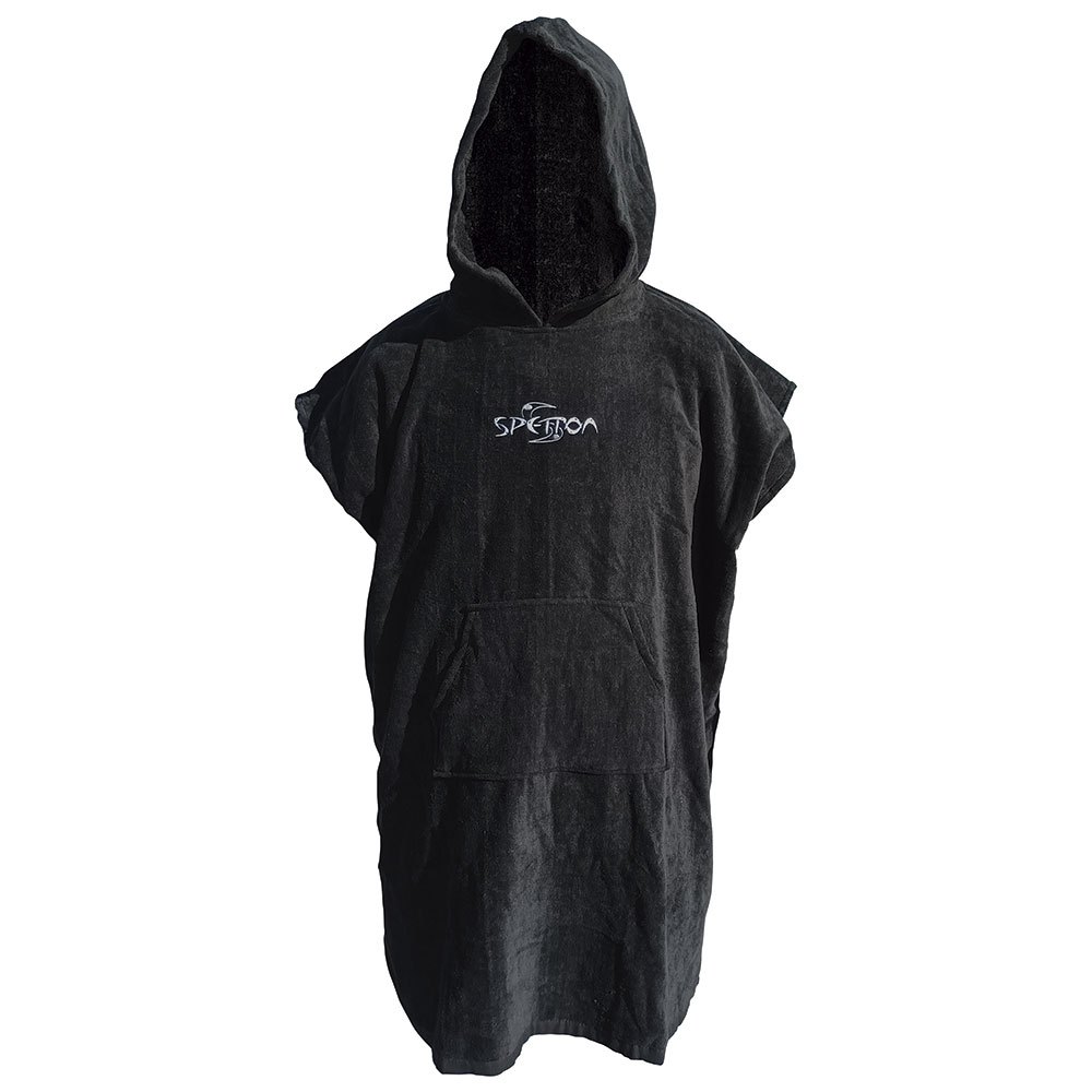 Spetton Team Microfiber Triple Terry Poncho Schwarz von Spetton