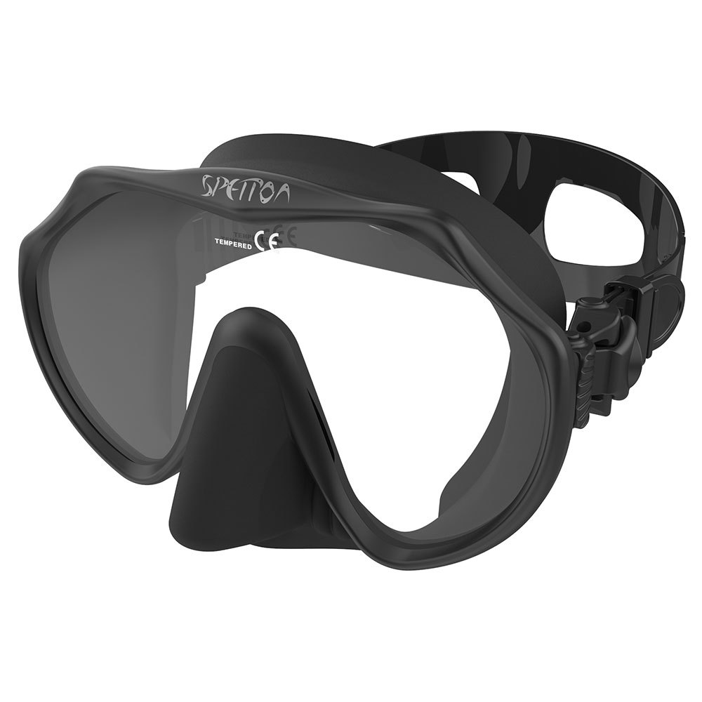 Spetton X-vision 2 Diving Mask Schwarz von Spetton