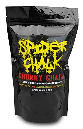 Loose Lifting Chalk, Chunky Texture Climbing Chalk Powder Hand Chalk for Rock Climbing, Gym & Weightlifting 8oz von Spider Chalk