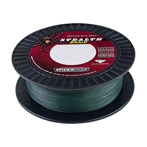 Spiderwire Unisex-Erwachsene Stealth, moosgrün, 50lb-500yd von Spiderwire