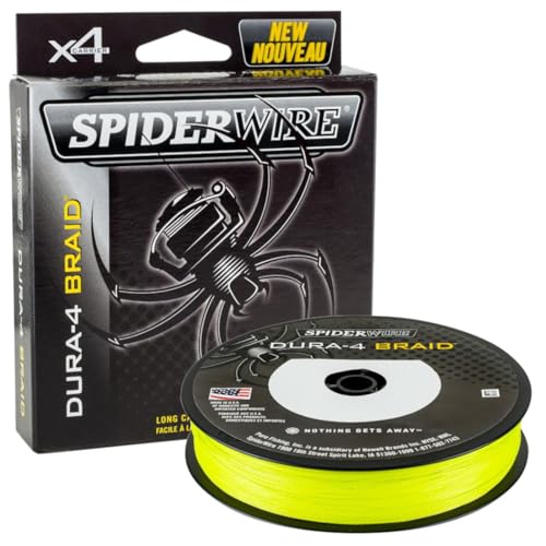 Spiderwire Filo da Pesca Dura 4 Yellow 0.14mm 150m Trecciato PE Dyneema Mare Spinning Surfcasting Carpfishing von Spiderwire