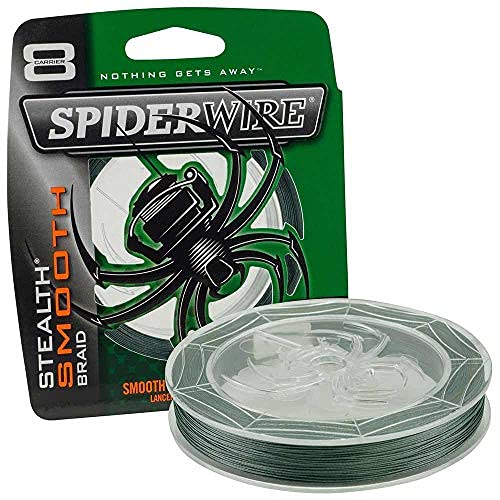 Spiderwire Stealth Smooth8 0.15mm 300M 16.5K Moss Green von Spiderwire