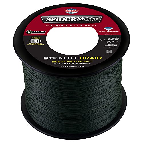 SPIDERWIRE SS15g-1500 Stealth Moosgrün 0,21 mm, 15lb-1500yd von Spiderwire