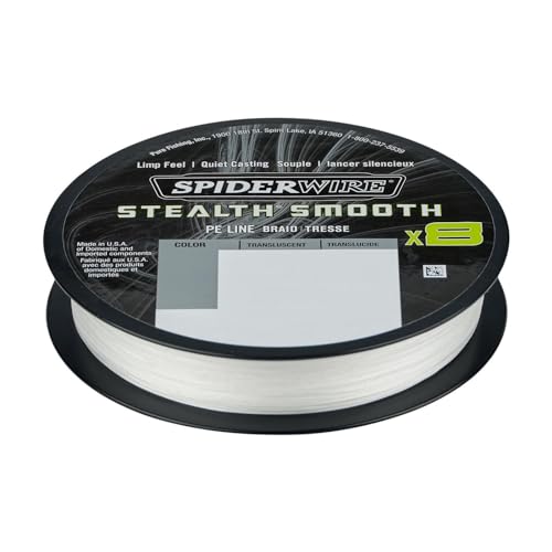 Spiderwire Stealth Smooth8 0.13mm 150M 12.7K Translucent von Spiderwire