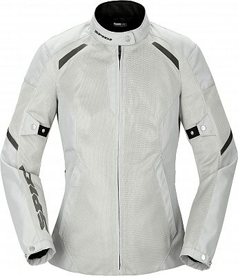 Spidi Tek Net, Textiljacke Damen - Hellgrau - S von Spidi