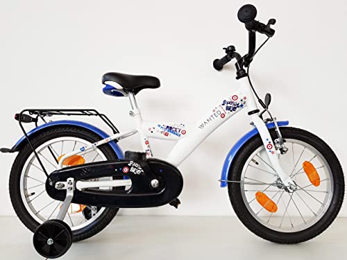 Spiel AG Kinderfahrrad 16 Zoll Fahrrad Citybike Wanted mit Luftreifen Rücktrittsbremse UVM von Spiel AG