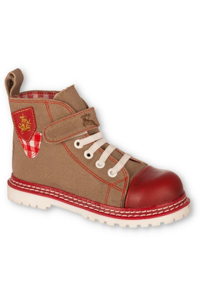 Spieth & Wensky Kinder Boots - JOJO - helloliv/rot/rot Sneaker Ballerinas von Spieth & Wensky