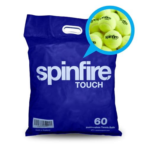 Spinfire Touch drucklose Tennisbälle, 60 Stück von Spinfire