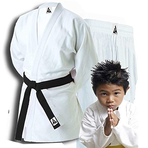 Spirit Sports Judo Training Uniform 550grm, 100% Baumwolle 160 cm von Spirit Sports