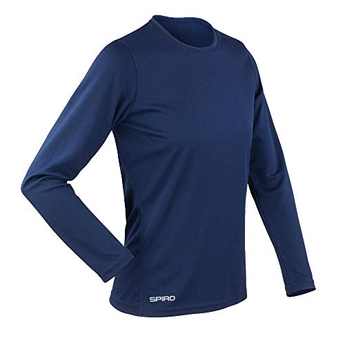 Spiro Damen Quick Dry Performance Short Sleeve T-Shirt, Navy, XL von Result
