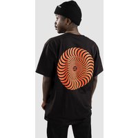 Spitfire Classic Swirl Overlay T-Shirt  red & gold print von Spitfire