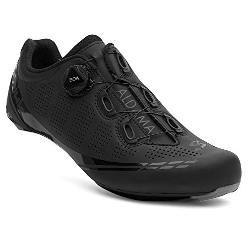 Spiuk Sportline Road Schuh Aldama, Erwachsene, Unisex, Schwarz, matt, Gr. 40 von Spiuk