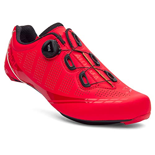 Spiuk Sportline Road Rennschuhe Aldama, Unisex, Erwachsene, mattrot, Größe 38 von Spiuk