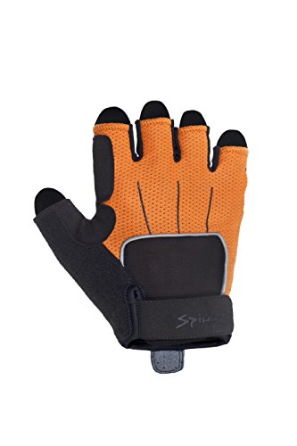 Spiuk Urban, Herren Handschuhe S Orange/Schwarz von Spiuk