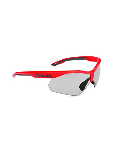 Spiuk Ventix-K Brille für Erwachsene, Unisex, Rot/Schwarz, Standard von Spiuk