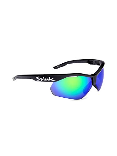 Spiuk Ventix-K Brille für Erwachsene, Unisex, Schwarz, Standard von Spiuk