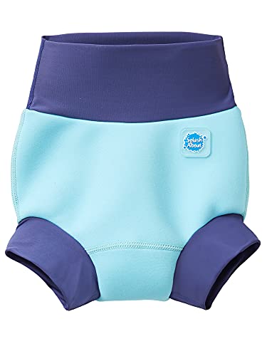 Splash About Happy Nappy Schwimmwindel, Blau Cobalt, 3-6 monate von Splash About