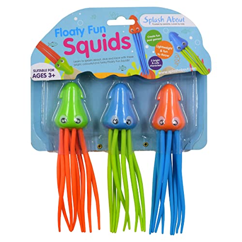 Splash About Floaty Fun Squid Tauchspielzeug - 3er Pack von Splash About