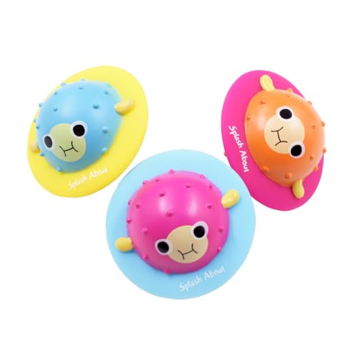 Splash About Unisex Baby Pufferfish Flip & Float Pool & Bad Spielzeug – 3 Stück Pool-und Badespielzeug von Splash About
