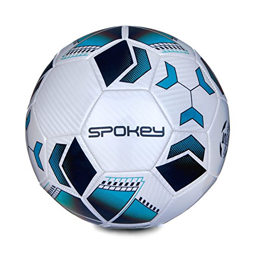Spokey Agilit Fußball, PVC, 2-lagig Einheitsgröße Weiß/Blau von SPOKEY