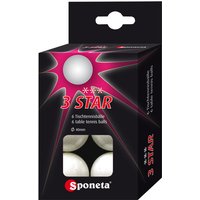 6er Pack Sponeta Tischtennisbälle *** Qualität von Sponeta