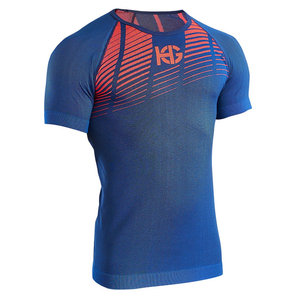 Sport Hg Wave Short Sleeve T-shirt Blau 2XL Mann von Sport Hg