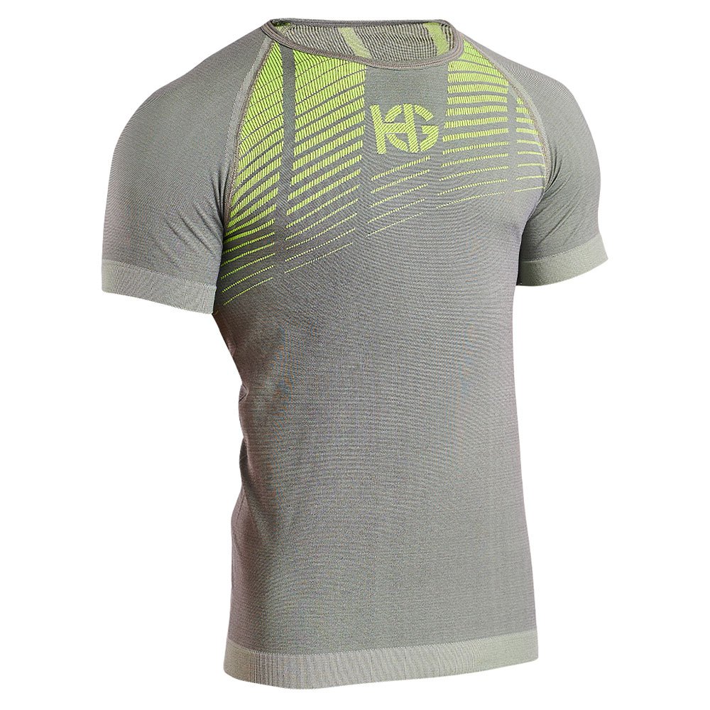 Sport Hg Wave Short Sleeve T-shirt Grau 2XL Mann von Sport Hg