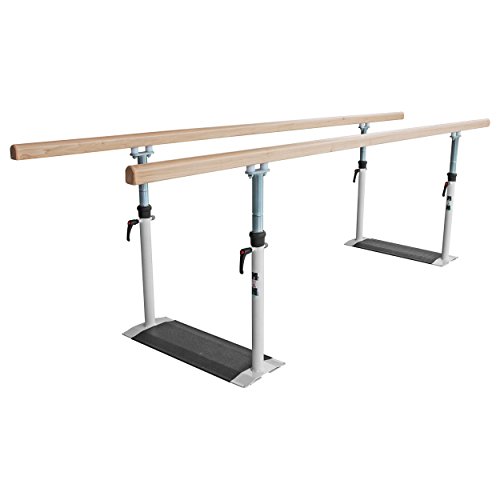 Gehbarren Standard Holmenlänge 3 m aus Holz von Sport-Tec