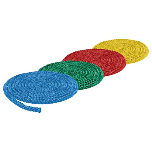 Gymnastik Springseil, 4er Set, Sprungseil, Hüpfseil, Springschnur, Rope Skipping, 300cm von SPORTTEC