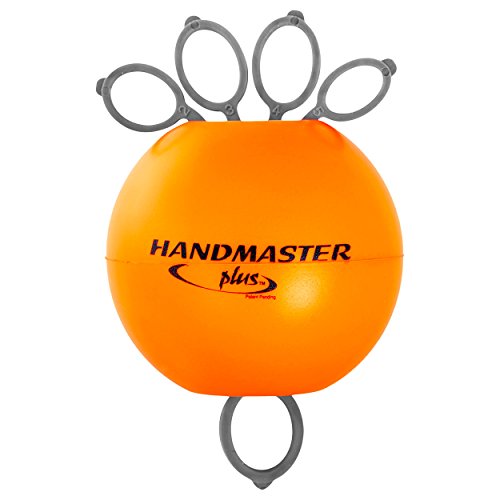 Sport-Tec Handmaster Plus Handtrainer Fingertrainer Unterarmtrainer, stark, ORANGE von SPORTTEC