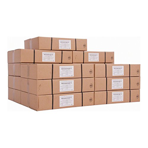 SPORTTEC 300 x Moor-Einmalpackungen, 60x40 cm, 1000 g, 20 Stück/Karton, Preis/Stück von SPORTTEC