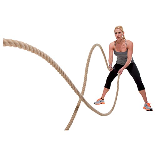 Sport-Tec Fitness Tau Trainingsseil Schlagseil Battle Rope Schlangenseil 3 cm x 20 m von Sport-Tec