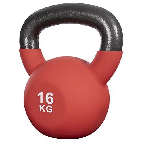 Sport-Tec Kettlebell 4kg bis 32kg // Stück Kugelhantel, Workout, Fitness, Bodybuilding, Kurzhantel, Gewichtskugel, Schwunghantel von SPORTTEC