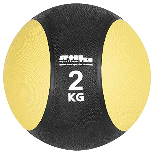 Sport-Tec Medizinball ø 19 cm, 2 kg, gelb von Sport-Tec