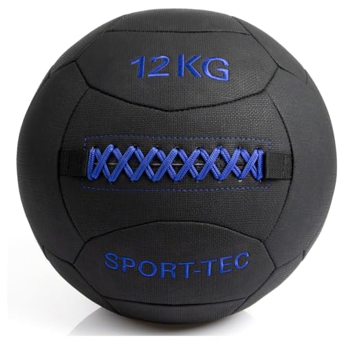 Sport-Tec Wall-Ball Exklusiv, 35 cm, 12 kg, blau von SPORTTEC