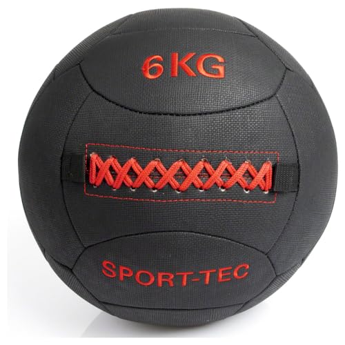 Sport-Tec Wall-Ball Exklusiv, 35 cm, 6 kg, rot von SPORTTEC