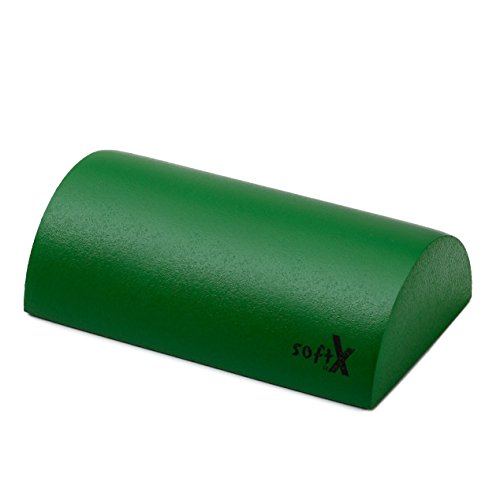softX® Lagerungsrolle halbrund grün mit Coating 40x25cm von Sport-Tec
