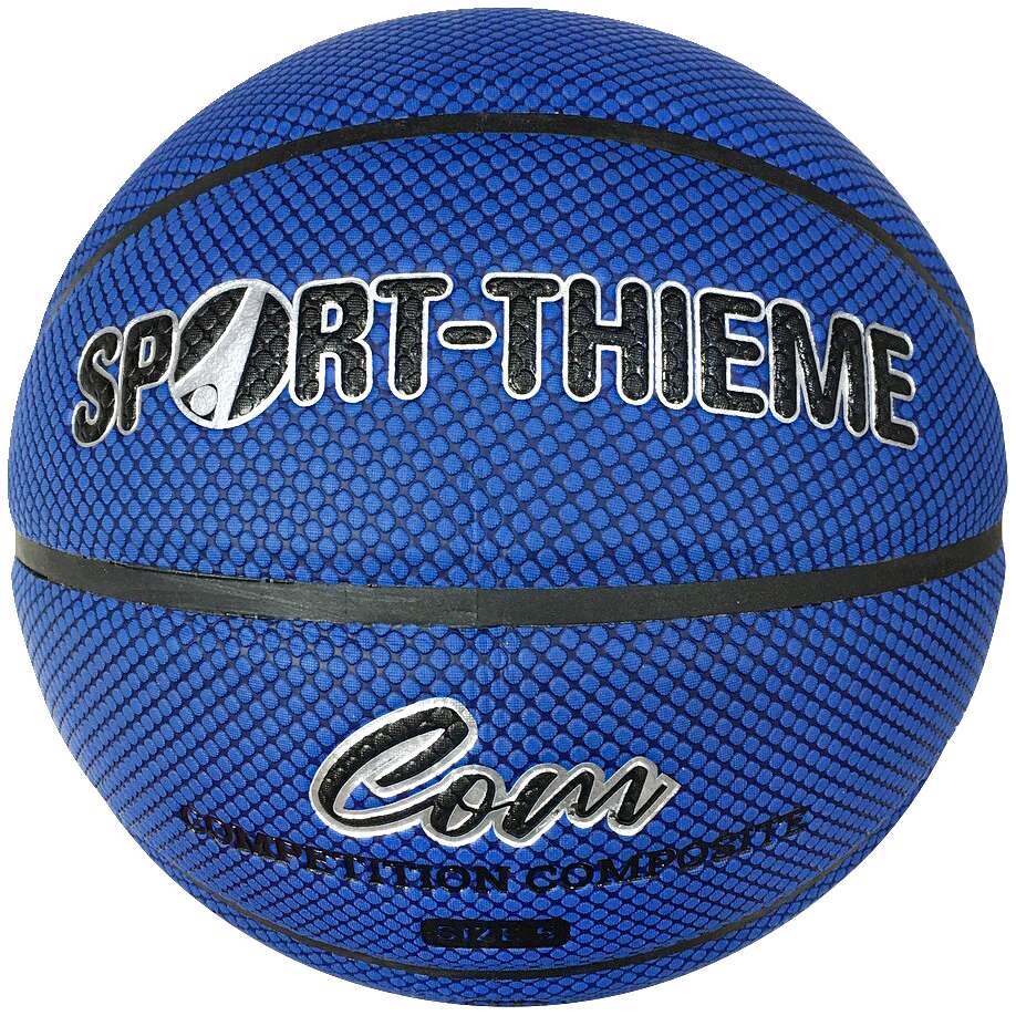 Sport-Thieme Basketball "Com", Größe 5, Blau von Sport-Thieme