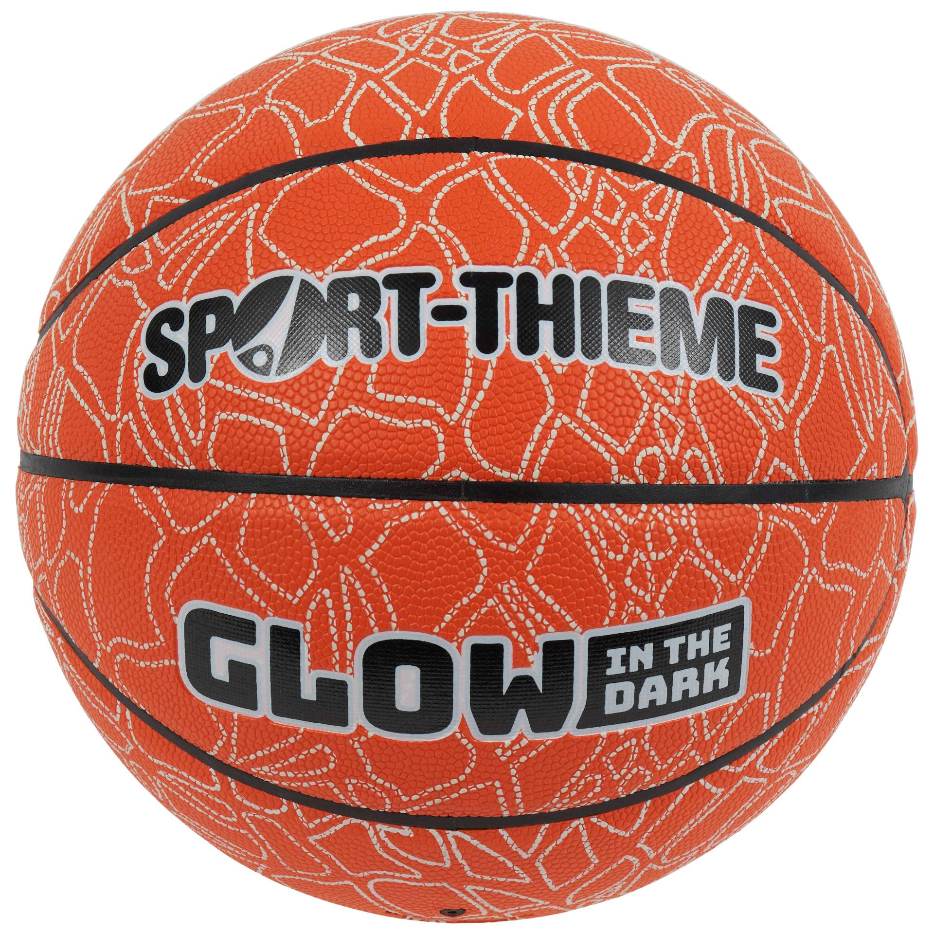 Sport-Thieme Basketball "Glow in the Dark", Braun von Sport-Thieme