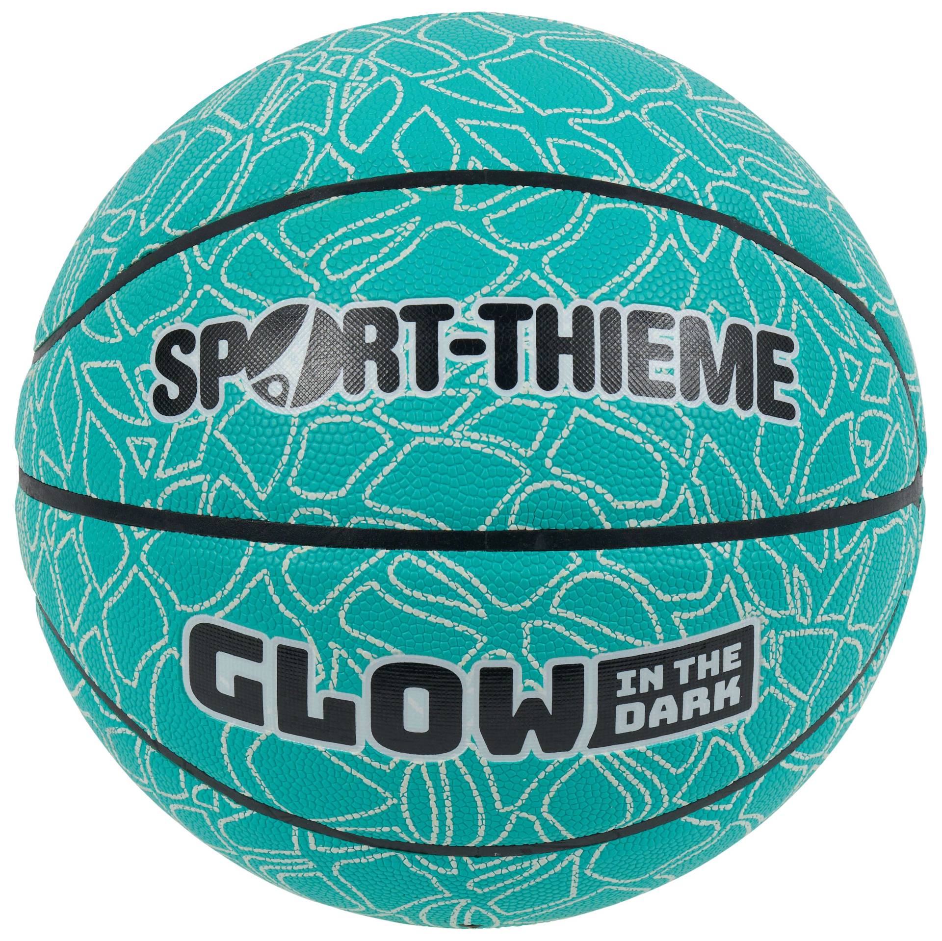 Sport-Thieme Basketball "Glow in the Dark", Grün von Sport-Thieme