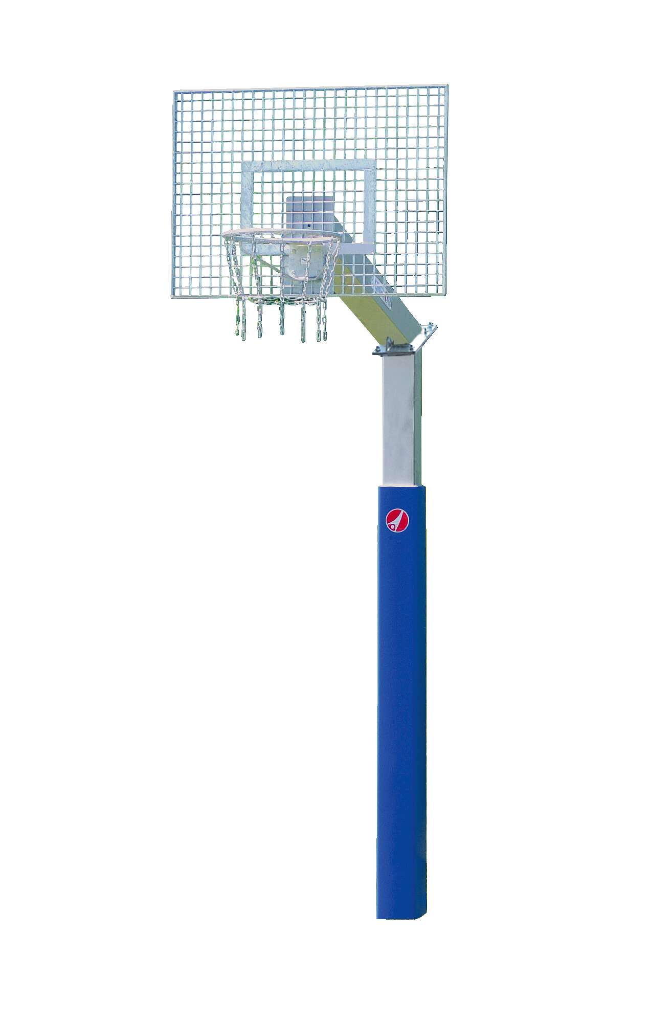 Sport-Thieme Basketballanlage "Fair Play Silent 2.0" mit Kettennetz, Korb "Outdoor", 120x90 cm von Sport-Thieme