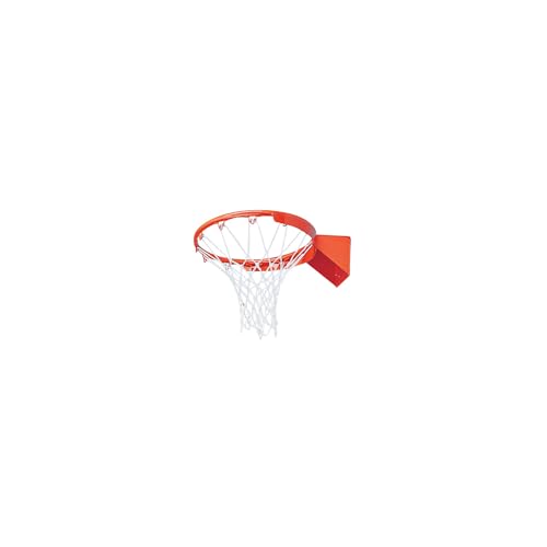 Sport-Thieme Basketballkorb Premium 2.0 | DIN 1270 | Euro-Norm | Verstärkt | Stahl | Wetterfest | Inkl. Netz | 45 cm | Orange | 9 kg von Sport-Thieme