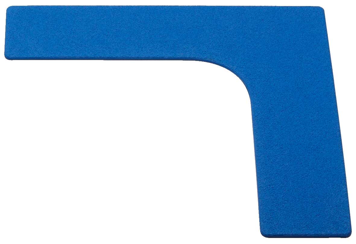 Sport-Thieme Bodenmarkierung, Blau, Ecke, 26 cm von Sport-Thieme