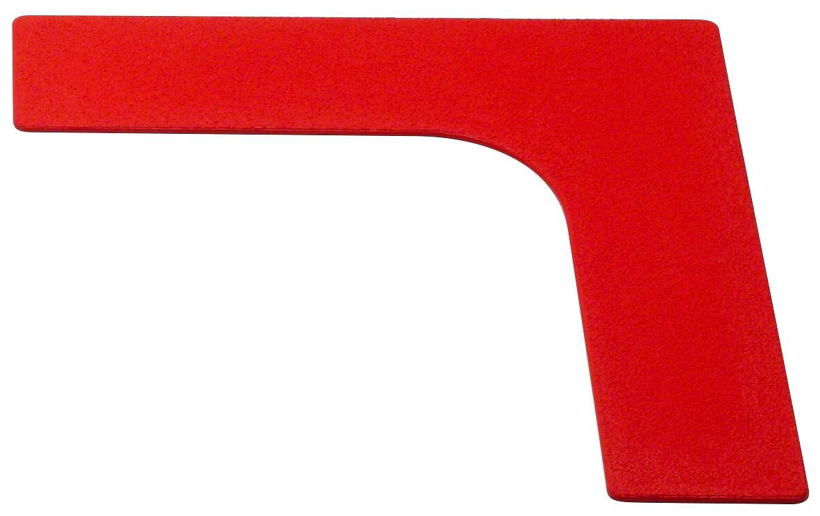 Sport-Thieme Bodenmarkierung, Rot, Ecke, 26 cm von Sport-Thieme
