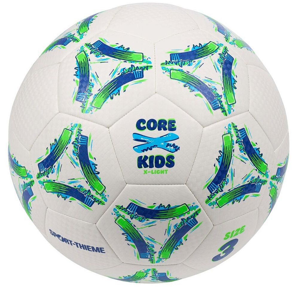 Sport-Thieme Fußball Fußball CoreX Kids X-Light, Dank Golfballstruktur idealer Grip bei jedem Wetter von Sport-Thieme