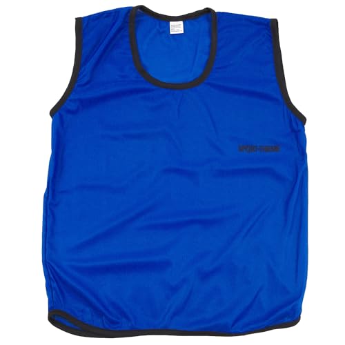 Sport-Thieme Kennzeichnungsweste Stretch Premium | Stretch Material, reißfest, robuste Teamweste | 3 Größen | Rot Gelb Grün Blau | Polyester | 120 g von Sport-Thieme