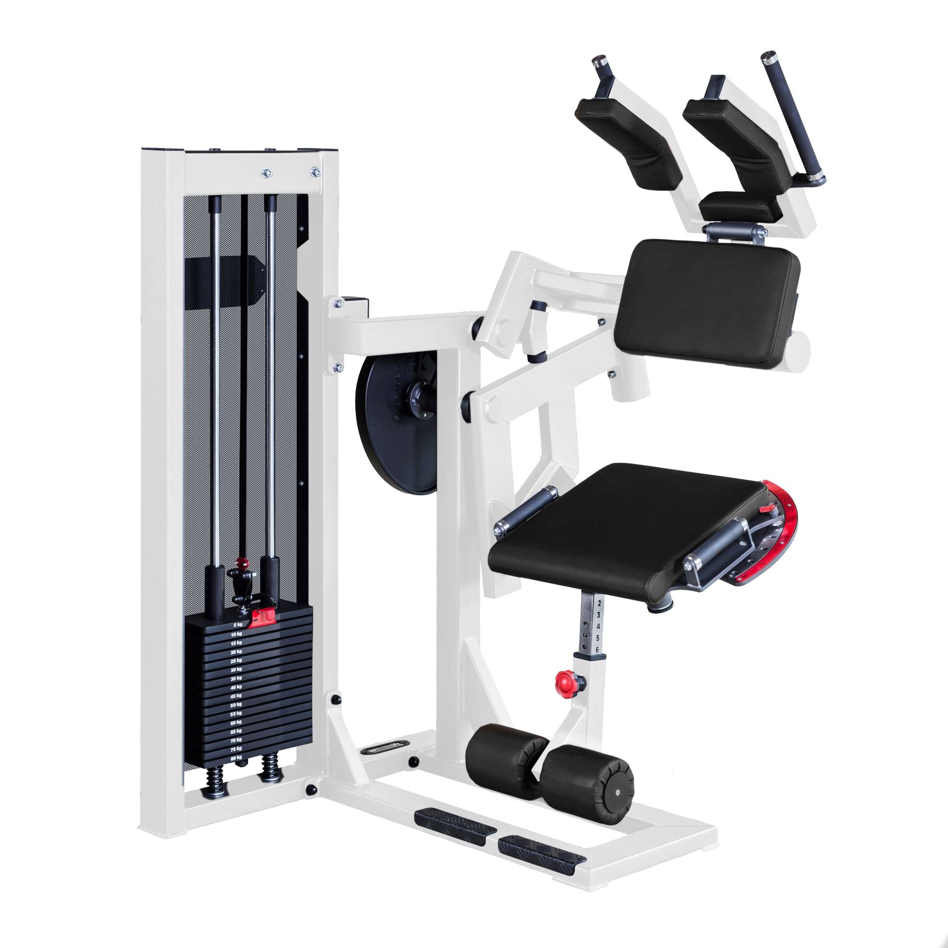 Sport-Thieme Abdominal Trainer "SQ", Mit schwarzer Lochblechverkleidung von Sport-Thieme