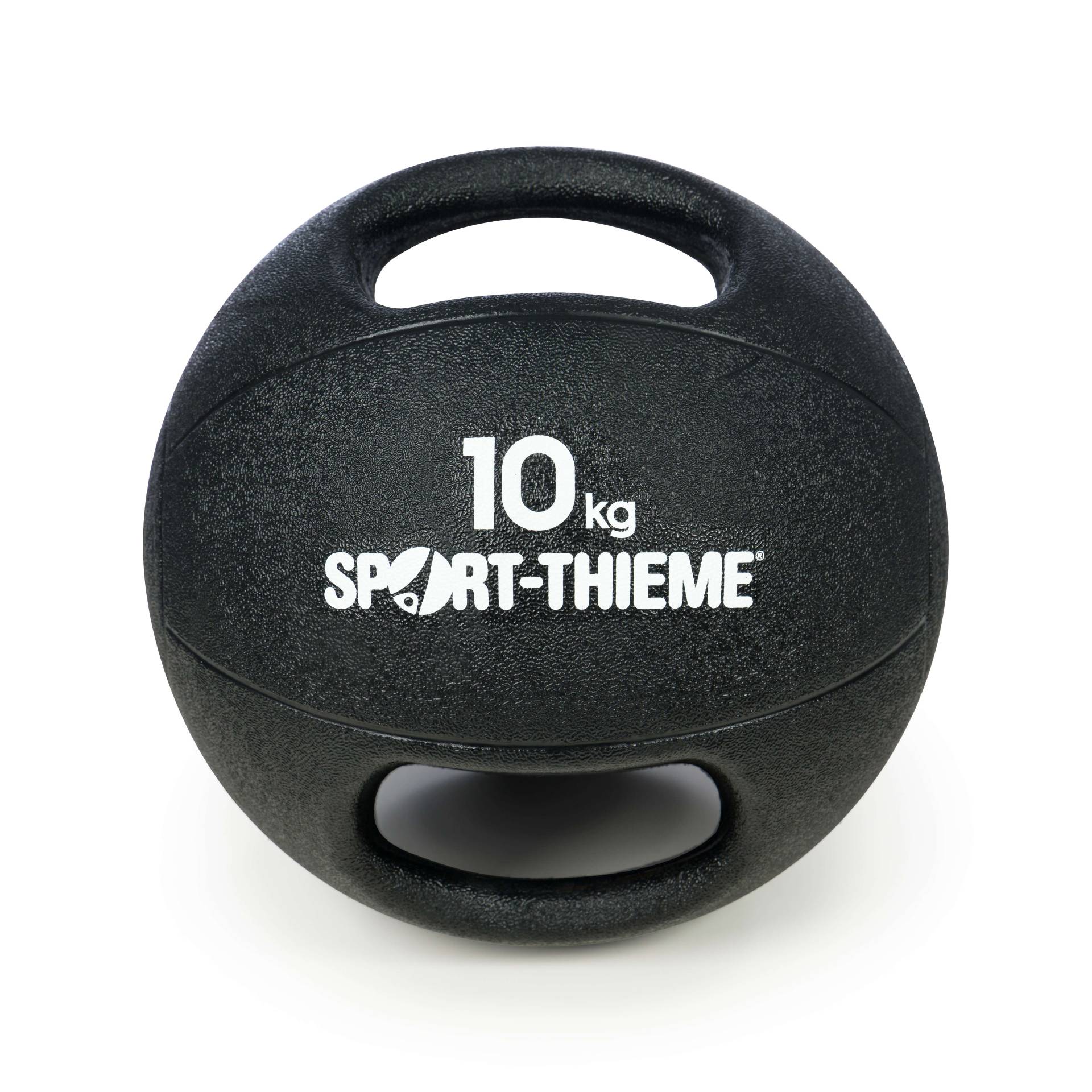 Sport-Thieme Medizinball "Dual Grip", 10 kg, Schwarz von Sport-Thieme