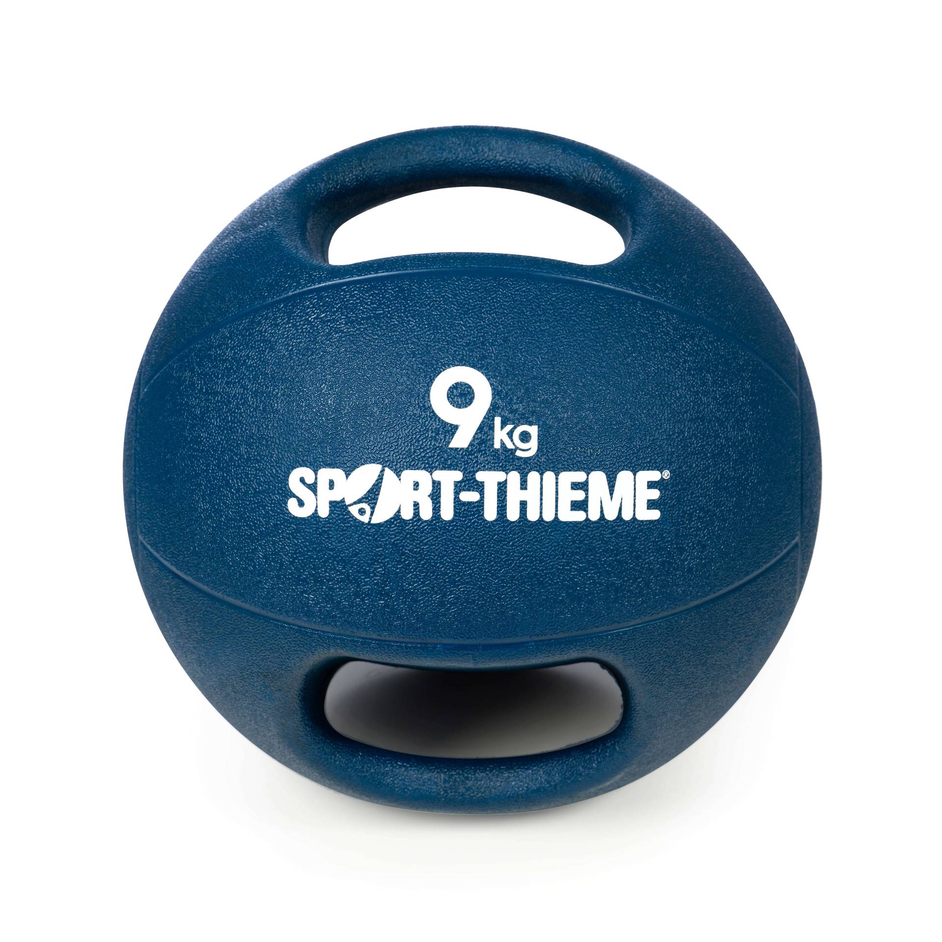 Sport-Thieme Medizinball "Dual Grip", 9 kg, Dunkelblau von Sport-Thieme